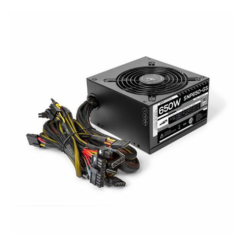 FUENTE SENTEY 650W POWER SUPPLY 80 PLUS WHITE (SNP650-GS)