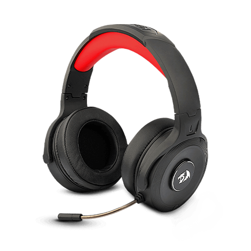 Auricular REDRAGON PELOPS WIRELESS-WIRE CONNECTION BLACK (H818) (6950376772480)