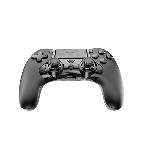 NETMAK JOYSTICK PS4 PC PS3 CONEXIÓN INALAMBRICO-USB NEGRO (NM-P401)