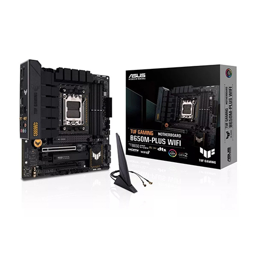 MOTHER ASUS TUF GAMING B650M-PLUS WIFI AM5 DDR5 (TUF GAMING B650M-PLUS WIFI)