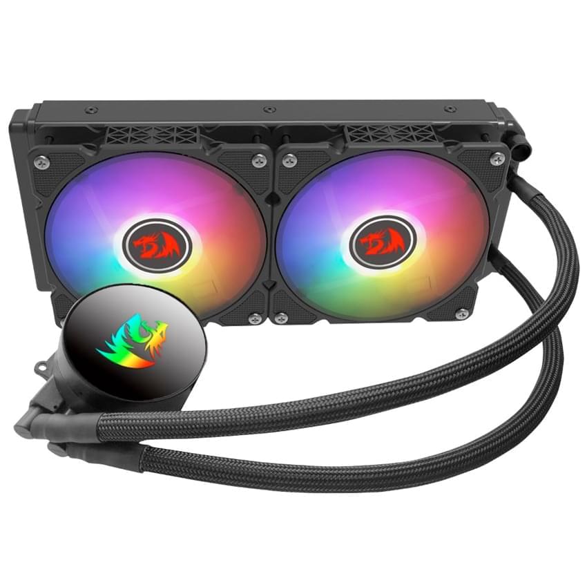 CPU COOLER REDRAGON EFFECT X RGB LIQUID 240MM (CCW-3000) (6950376781062)