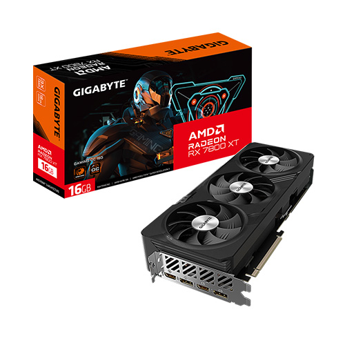 PLACA DE VIDEO GIGABYTE RADEON GAMING RX 7800 XT 16GB GDDR6 OC EDITION WINDFORCE (GV-R78XTGAMING OC-16GD)